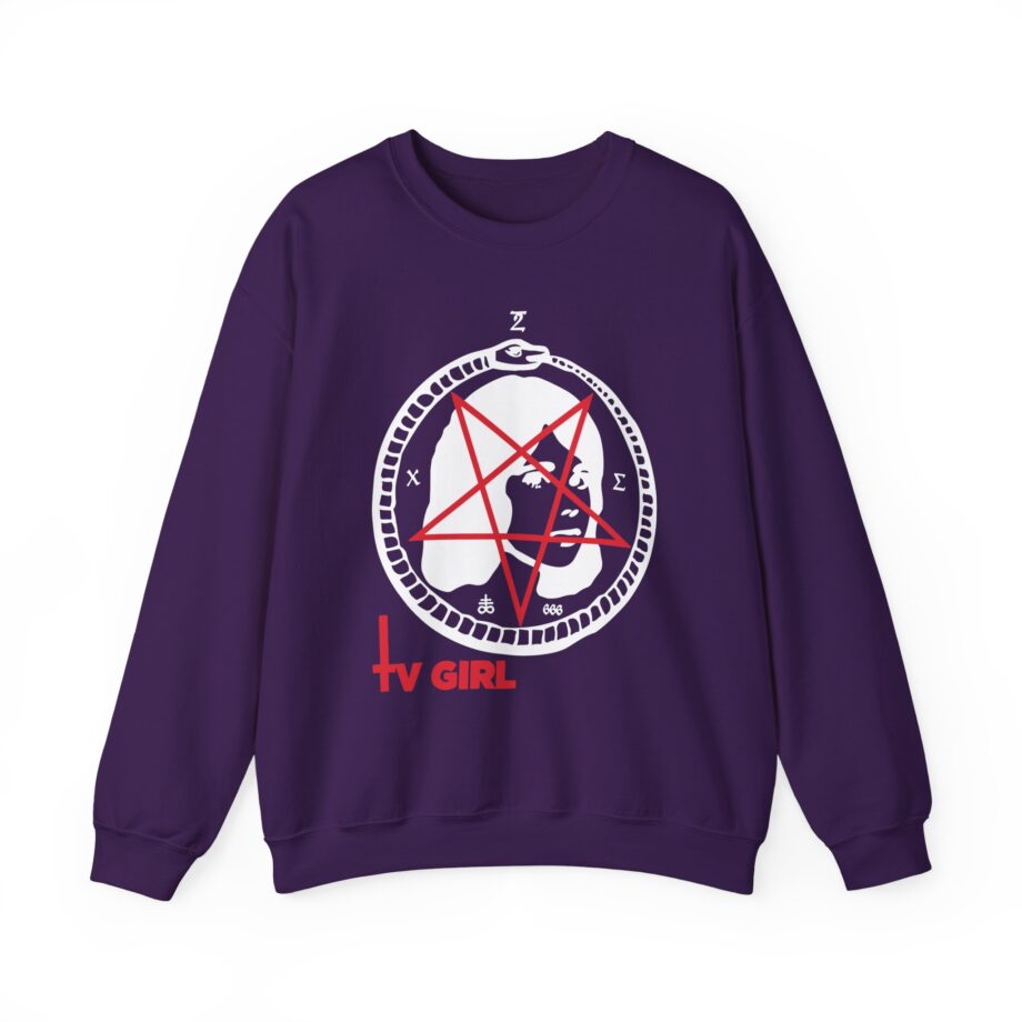 Tv Girl Unisex Heavy Blend Crewneck Sweatshirt