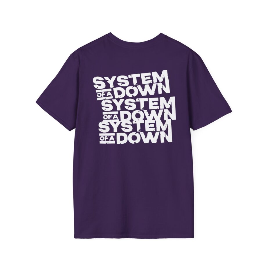 System of a Down Awake Distressed Unisex Softstyle T-Shirt