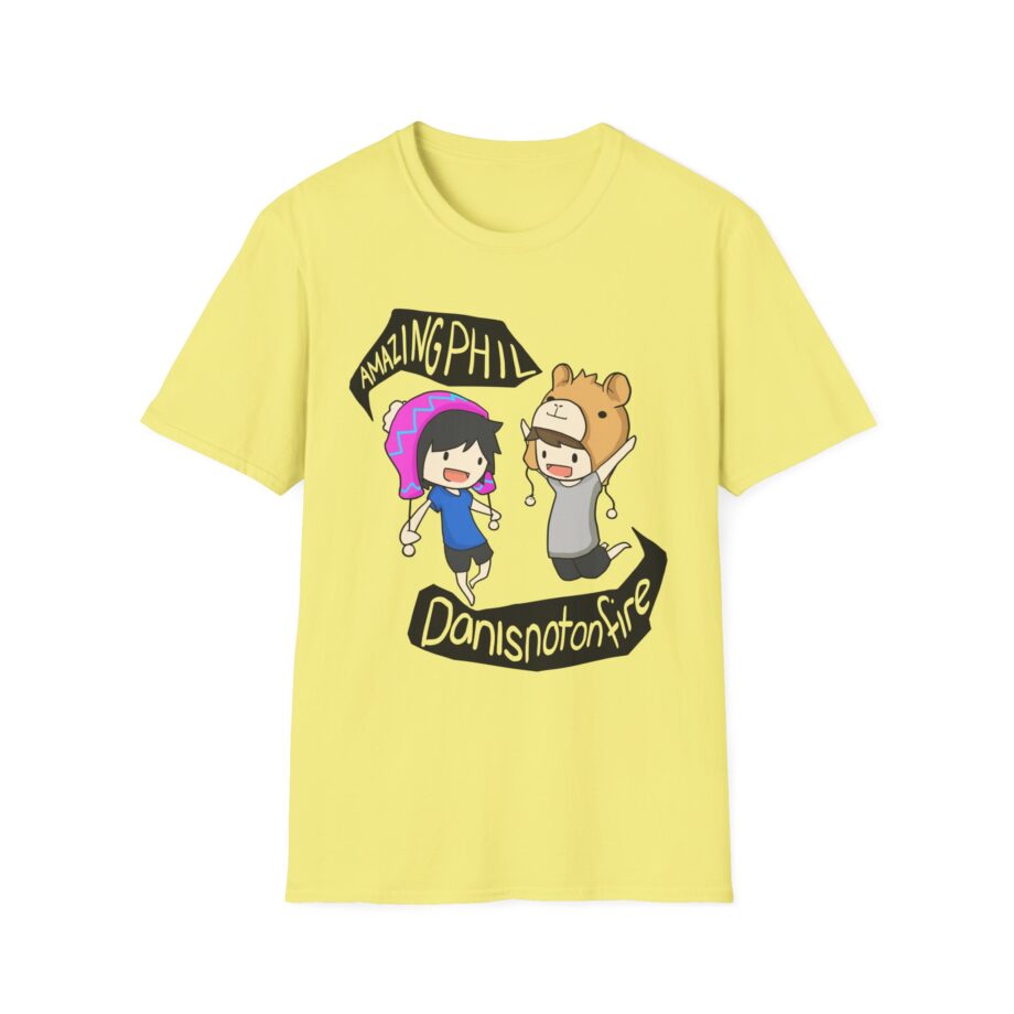 Dan and Phil Unisex Softstyle T-Shirt