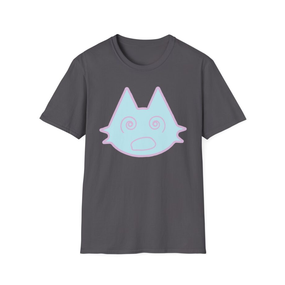 Sinjin Drowning Dizzy Cat Unisex Softstyle T-shirt