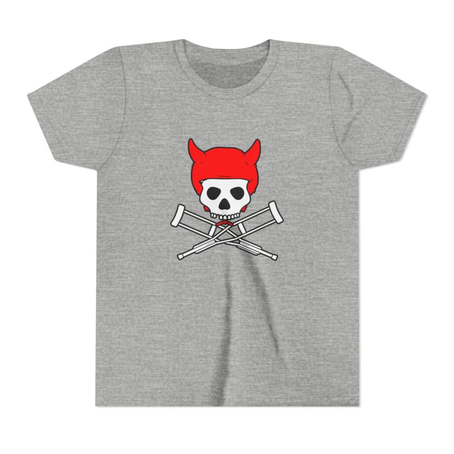 Jackass Camouflage Helmet Youth Short Sleeve Tee