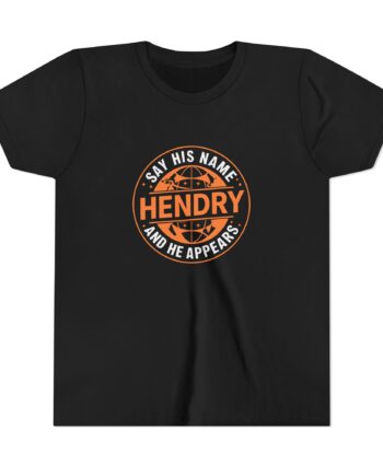 Say His Name Joe Hendry Youth Short Sleeve Tee