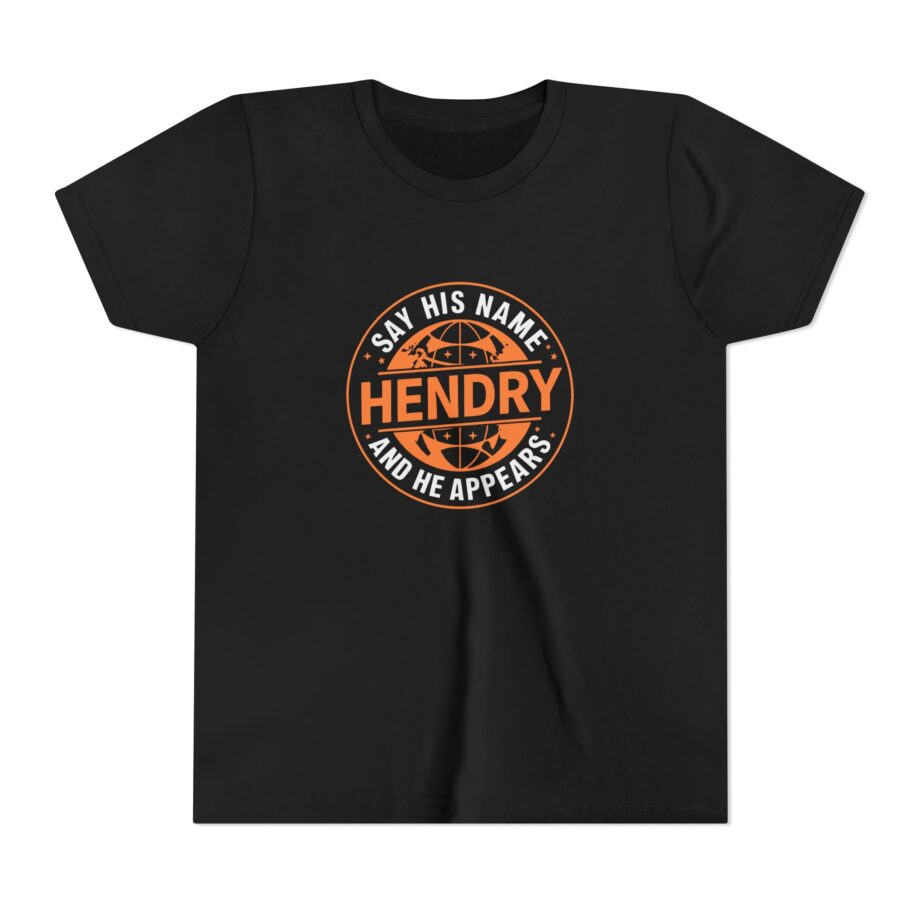 Say His Name Joe Hendry Youth Short Sleeve Tee
