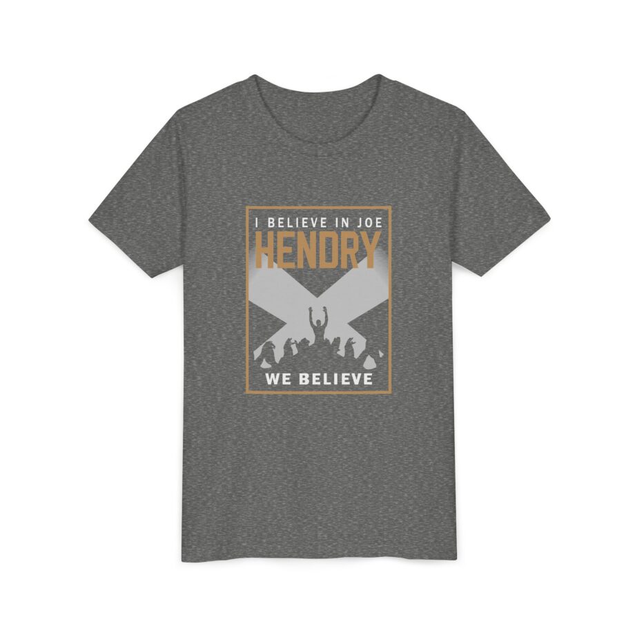 I Believe in Joe Hendry Youth Short Sleeve Tee