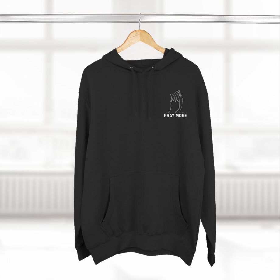 Roman Atwood Pray More Three-Panel Fleece Hoodie