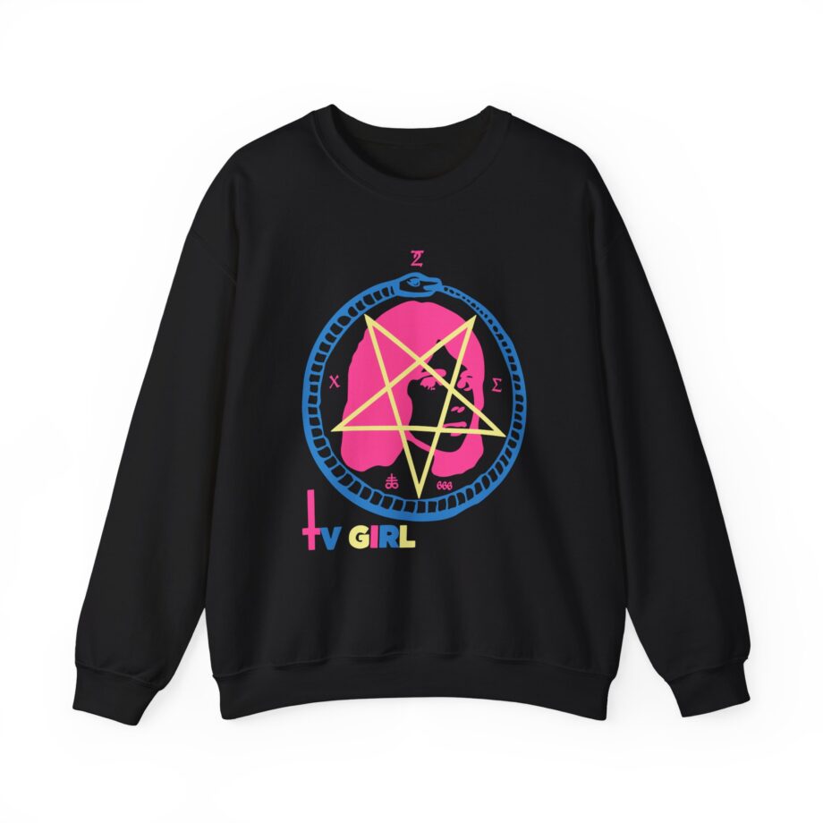 Tv Girl Unisex Heavy Blend Crewneck Sweatshirt