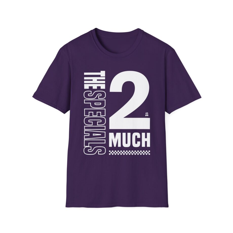 The Specials 2 Much 2 Young Unisex Softstyle T-Shirt