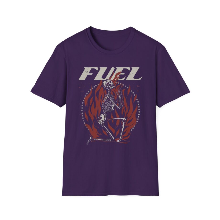 Fuel Camo Flame Prayer Unisex Softstyle T-shirt