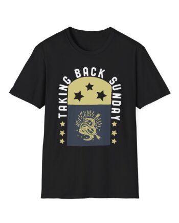 Taking Back Sunday Star Flag Unisex Softstyle T-shirt