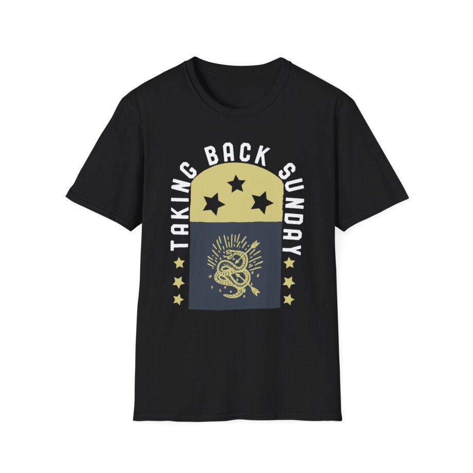 Taking Back Sunday Star Flag Unisex Softstyle T-shirt
