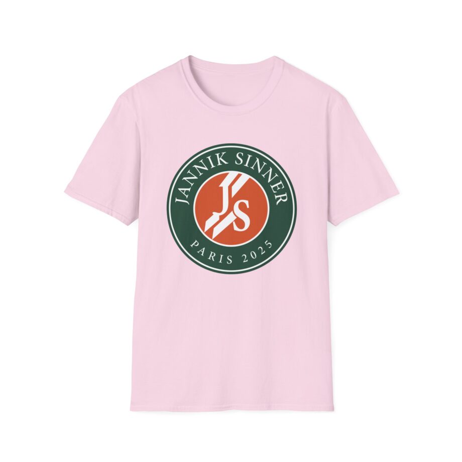 Jannik Sinner Paris 2025  Unisex Softstyle T-Shirt