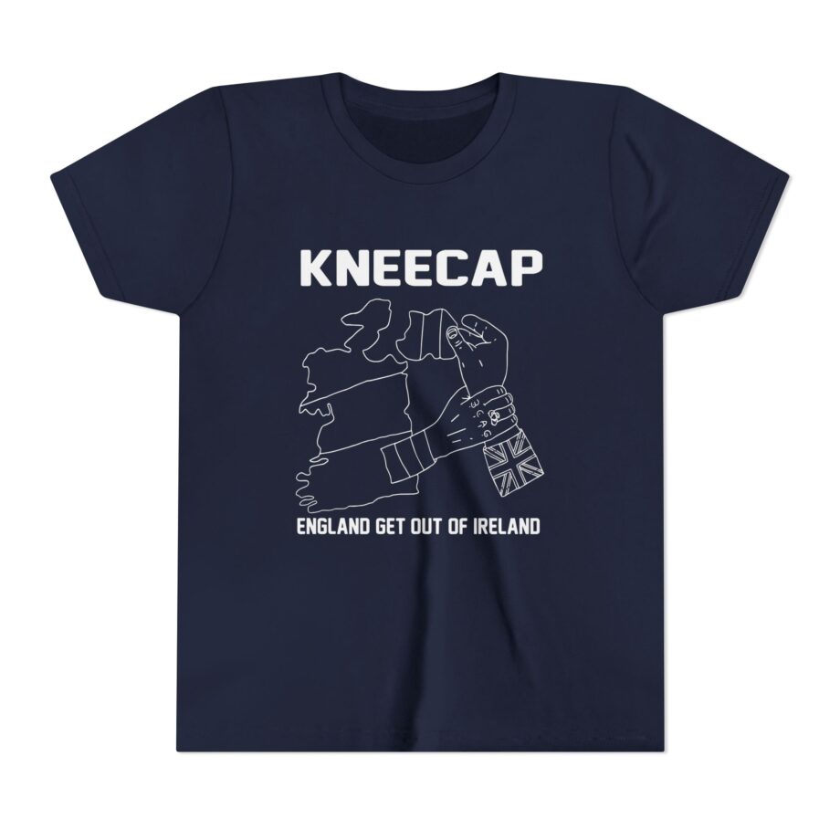 Kneecap England Get Out of Ireland Youth Short Sleeve Tee