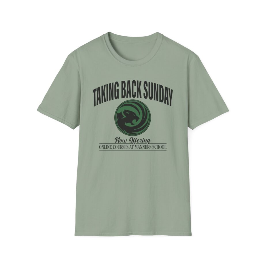 Taking Back Sunday Manners School Unisex Softstyle T-shirt