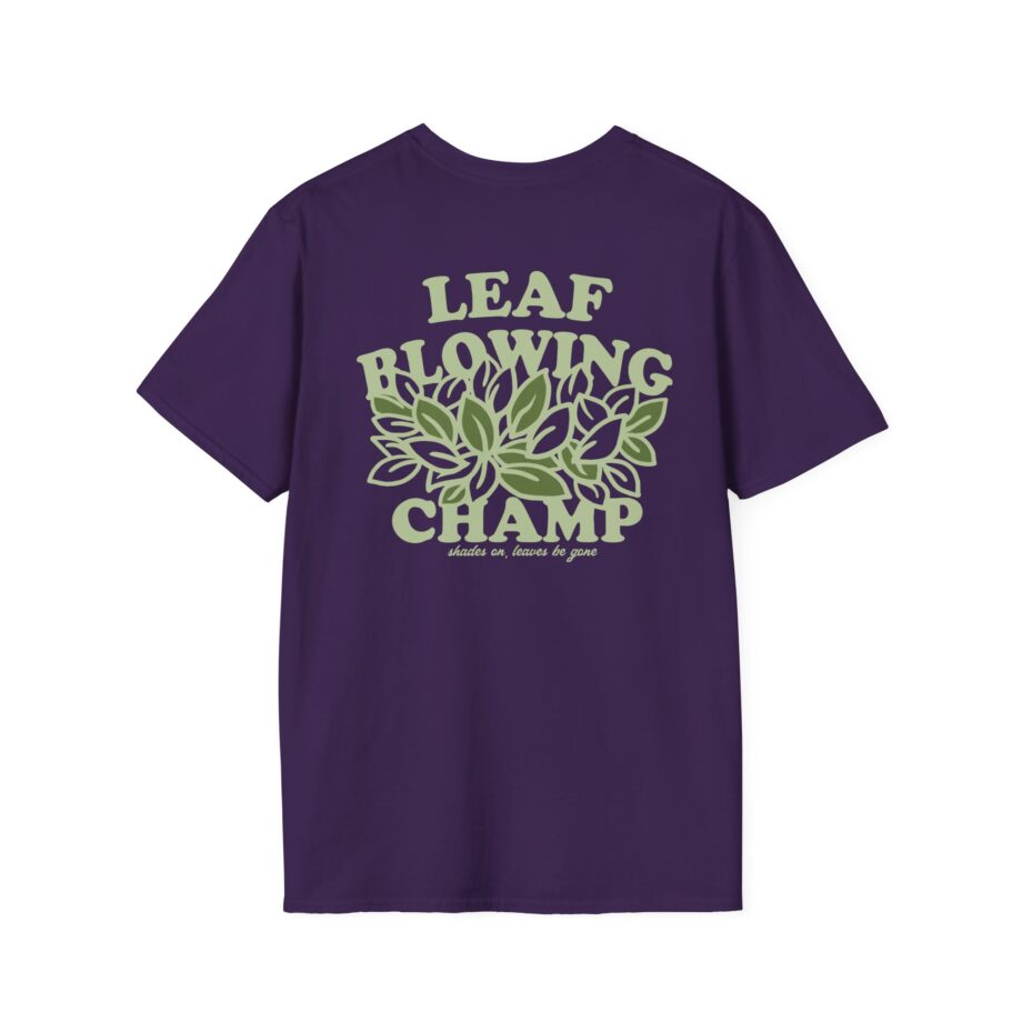 Killer Leaf Blowing Unisex Softstyle T-Shirt