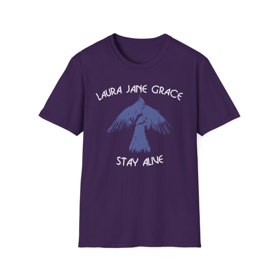 Laura Jane Grace Stay Alive Unisex Softstyle T-shirt