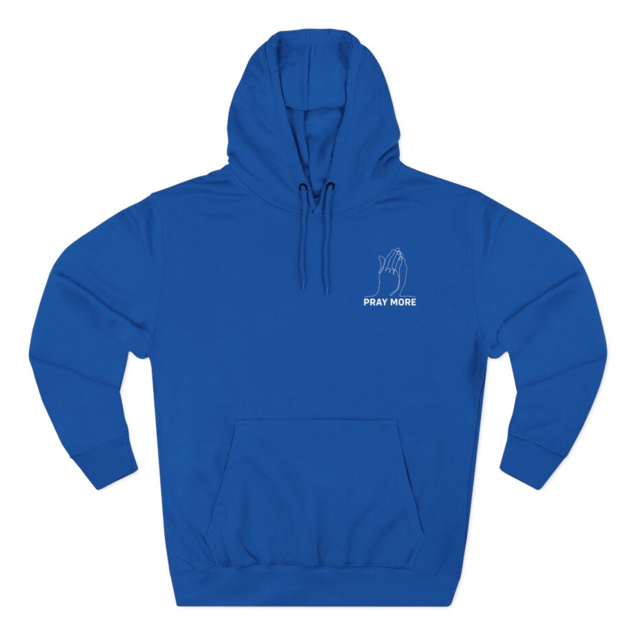 Roman Atwood Pray More Three-Panel Fleece Hoodie
