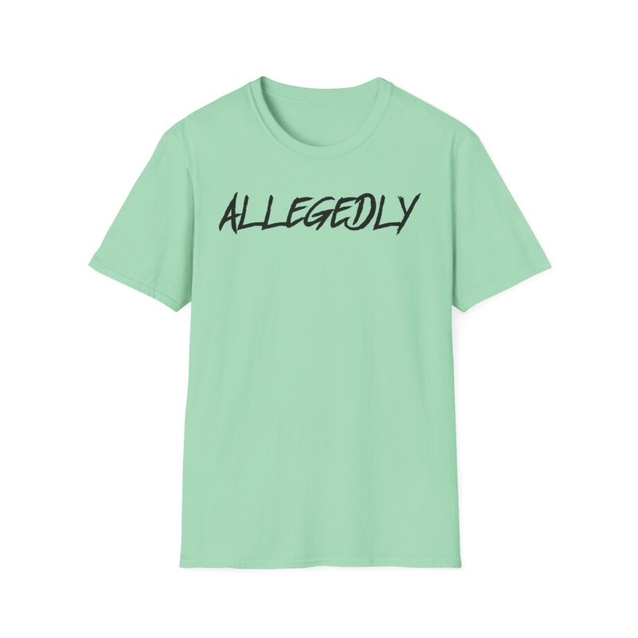 Valuetainment Allegedly Army Unisex Softstyle T-shirt