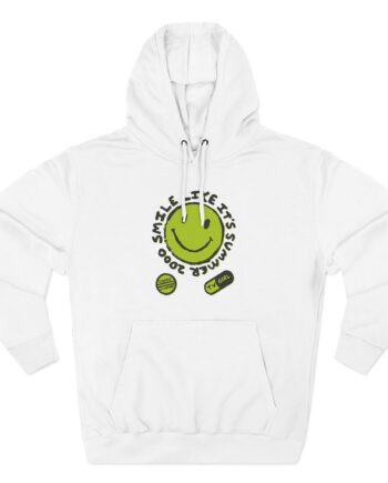 Tv Girl Smile Like It's Summer 2000 Three-Panel Fleece Hoodie