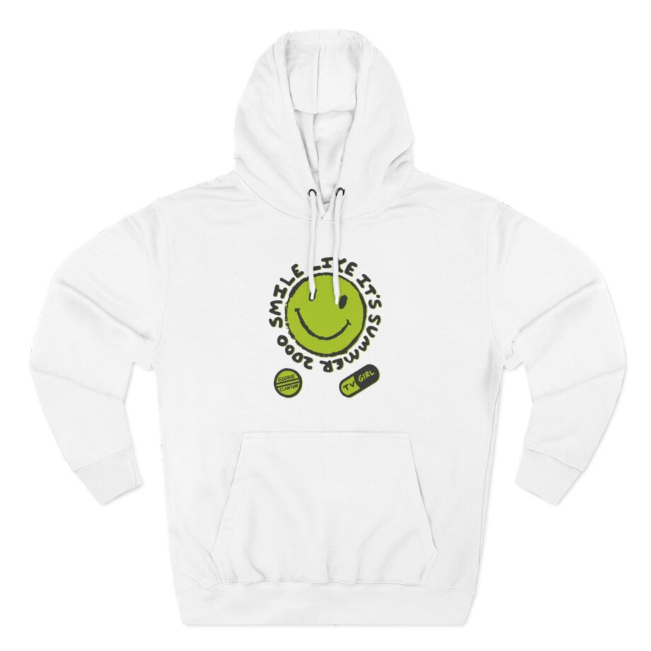 Tv Girl Smile Like It's Summer 2000 Three-Panel Fleece Hoodie