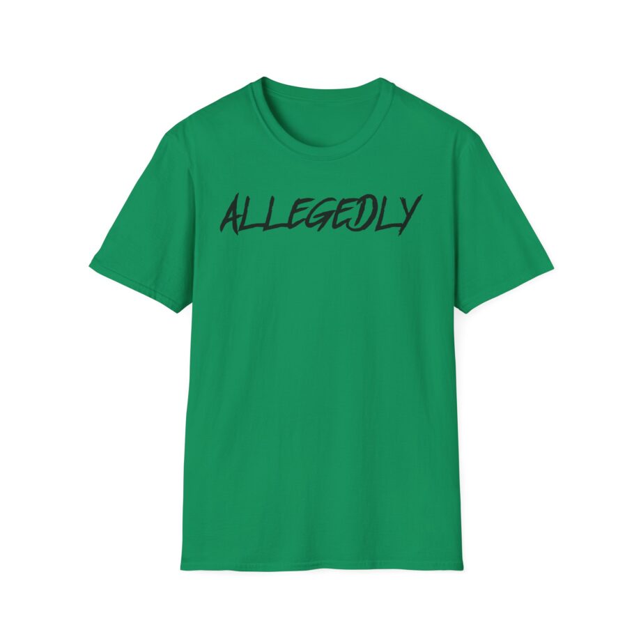 Valuetainment Allegedly Army Unisex Softstyle T-shirt