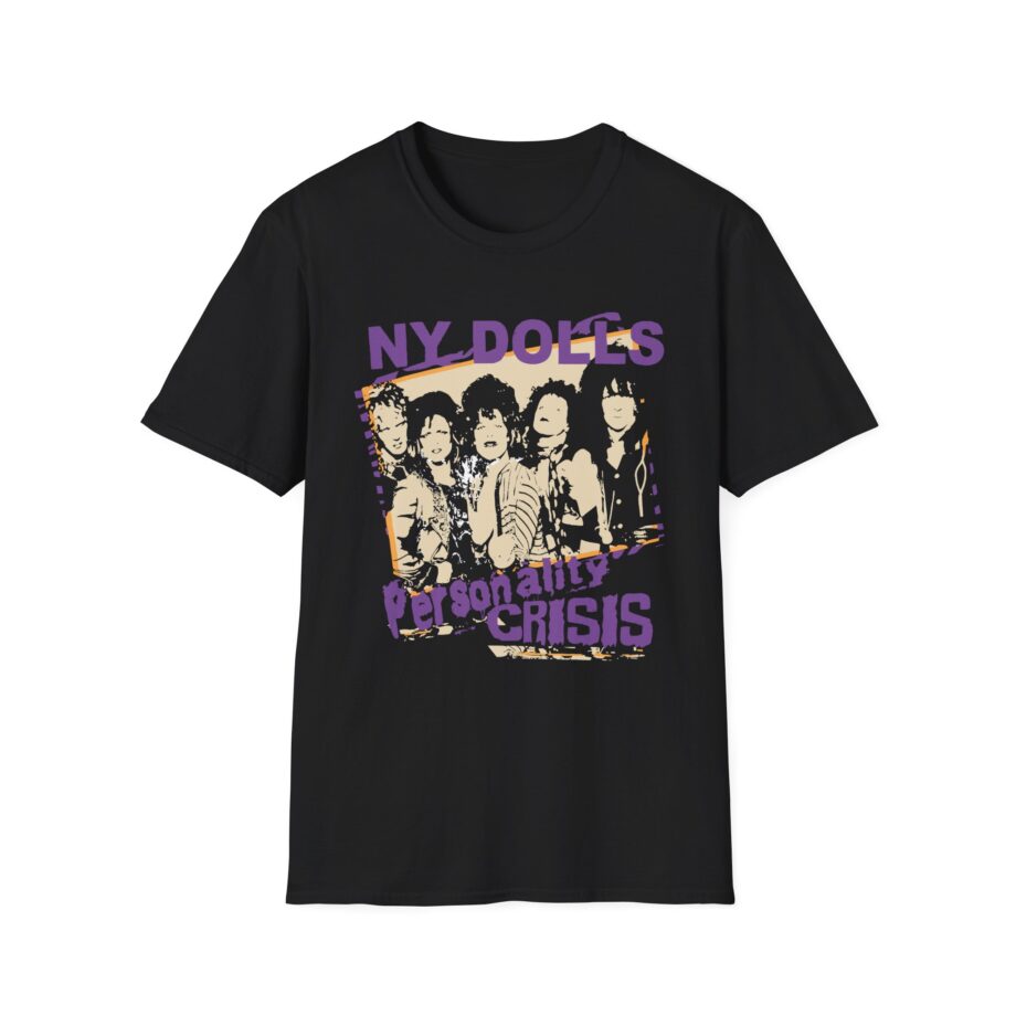 New York Dolls Personality Crisis Unisex Softstyle T-shirt