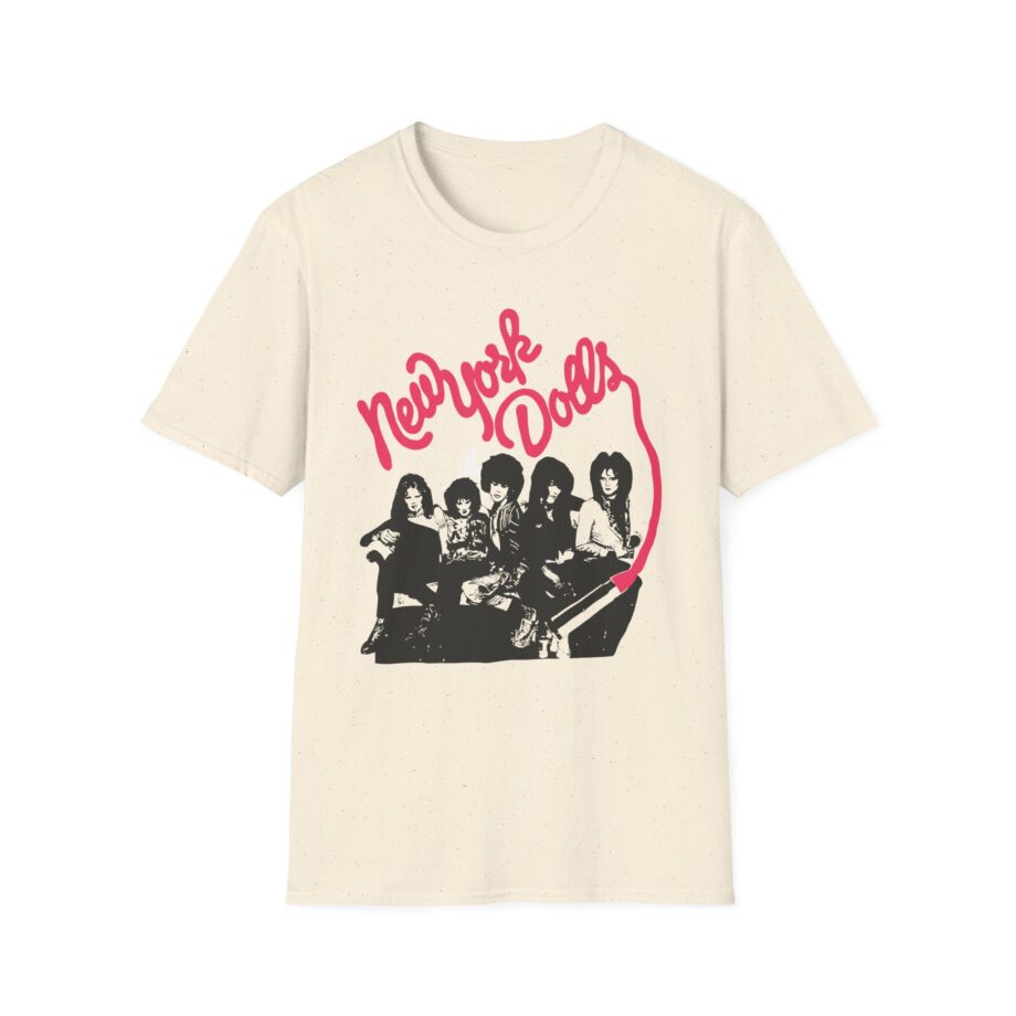New York Dolls Lipstick Unisex Softstyle T-shirt