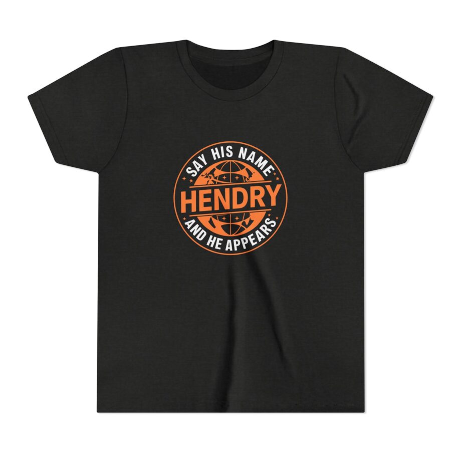 Say His Name Joe Hendry Youth Short Sleeve Tee