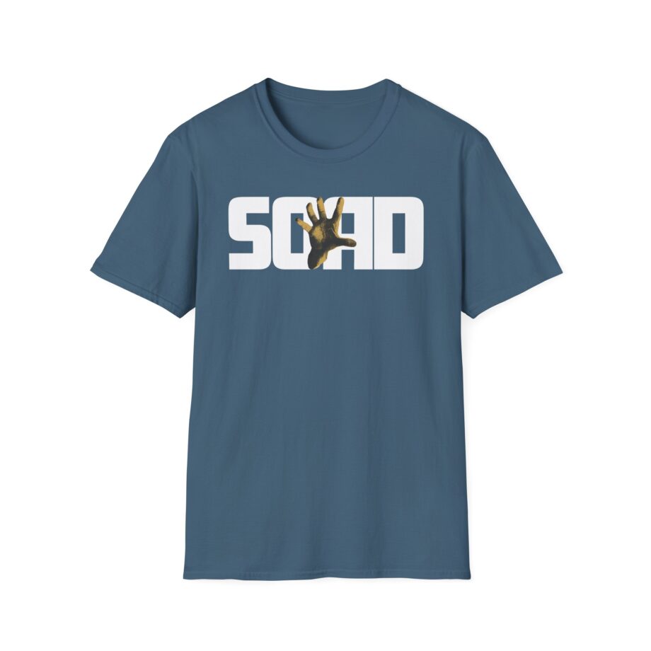 System of a Down Gold Hand Unisex Softstyle T-Shirt