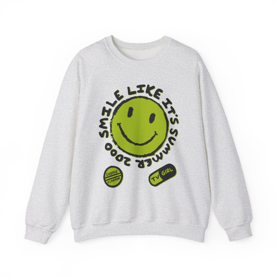 Tv Girl Smile Like It's Summer 2000 Unisex Heavy Blend Crewneck Sweatshirt