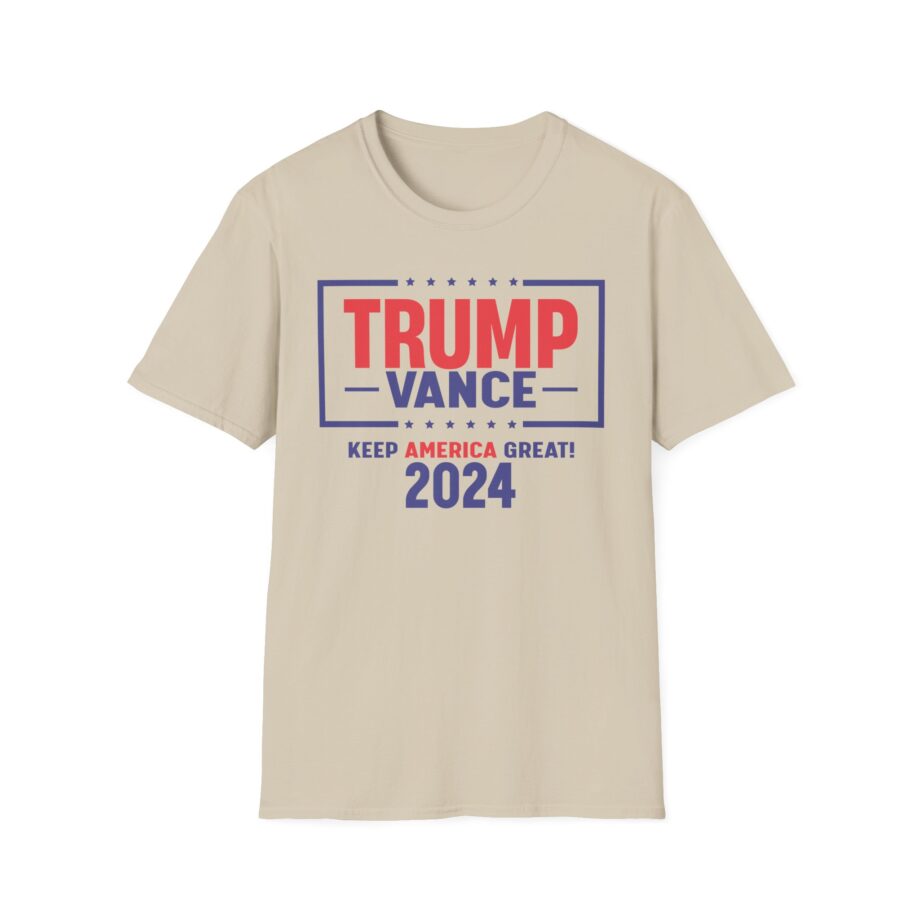 Trump Vance 2024 Keep America Great Unisex Softstyle T-shirt