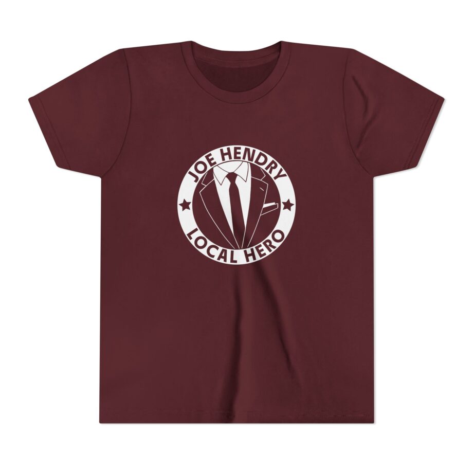 Joe Hendry Local Hero Youth Short Sleeve Tee