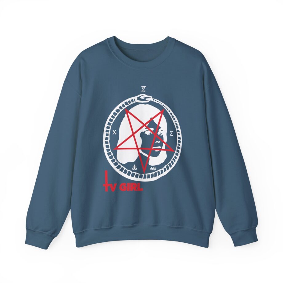 Tv Girl Unisex Heavy Blend Crewneck Sweatshirt