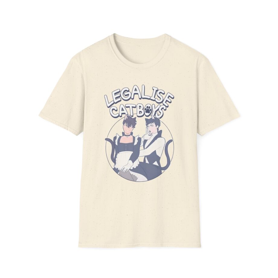 Dan and Phil Legalise Catboys Unisex Softstyle T-Shirt