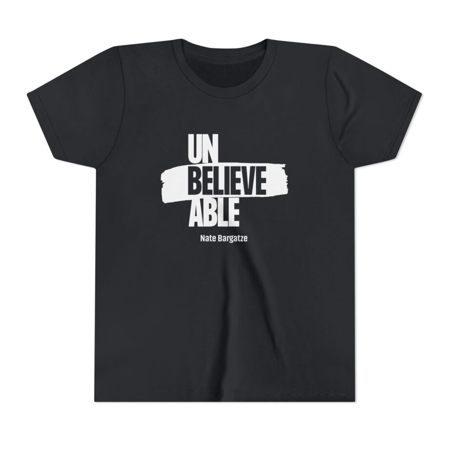 Nate Bargatze  Unbelievable Youth Short Sleeve Tee