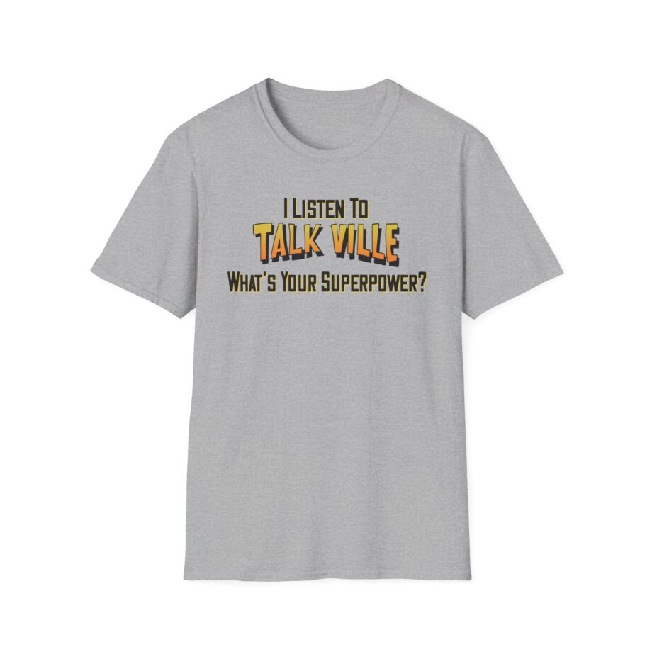 Talkville I Listen to Unisex Softstyle T-shirt