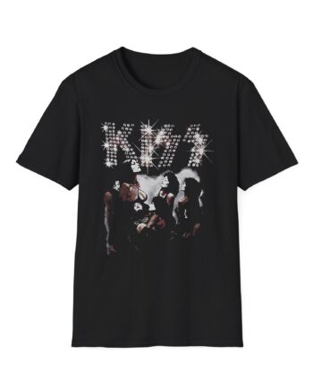 Kiss Blinding Lights Unisex Softstyle T-Shirt
