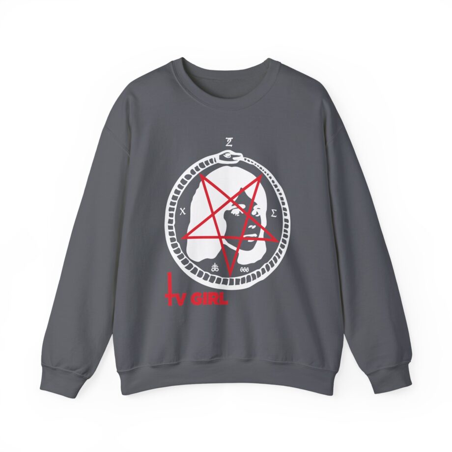 Tv Girl Unisex Heavy Blend Crewneck Sweatshirt