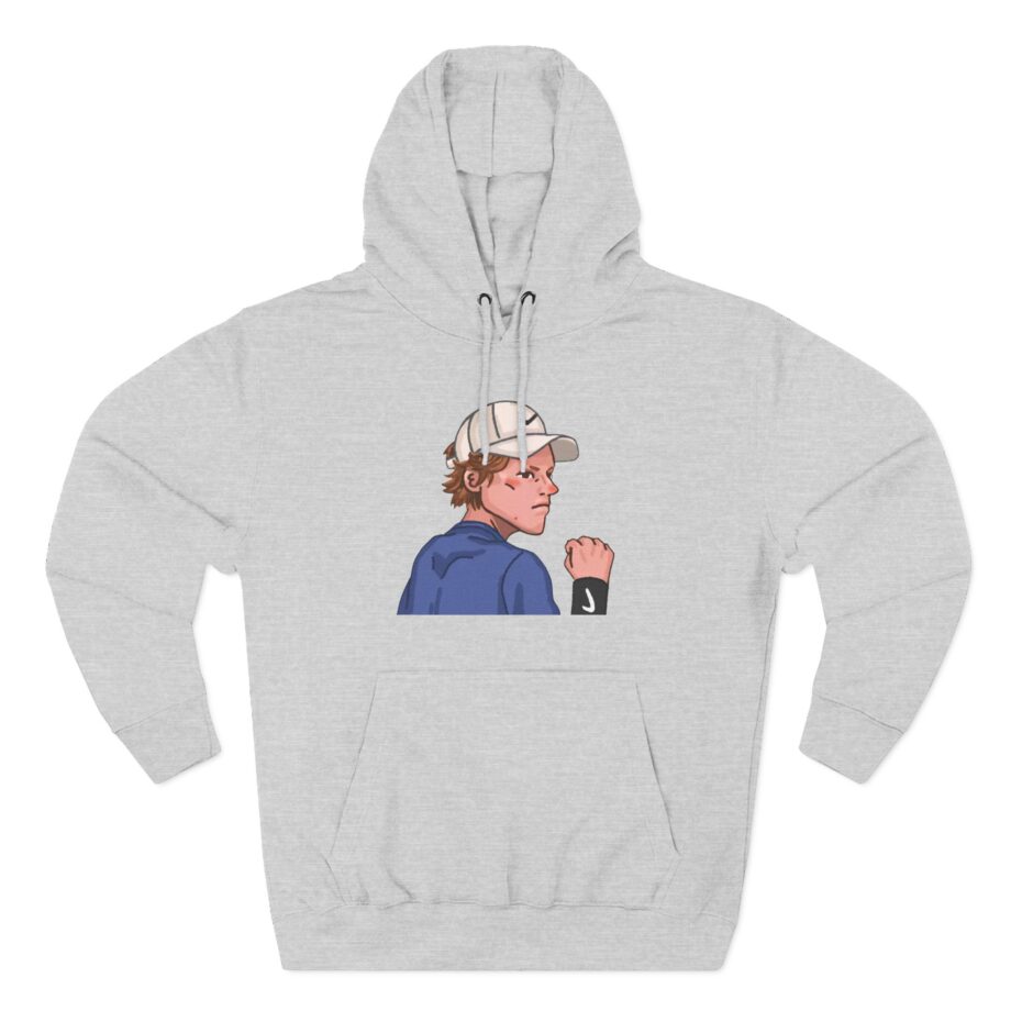 Jannik Sinner Three-Panel Fleece Hoodie
