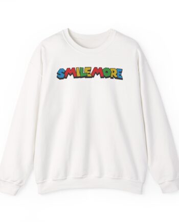 Roman Atwood Colorful Smile More Unisex Heavy Blend Crewneck Sweatshirt