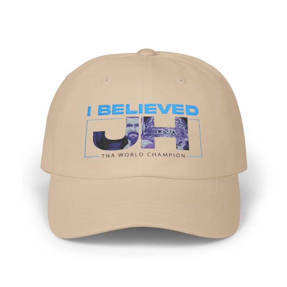 Joe Hendry  I Believed Tna World Champion Classic Dad Cap