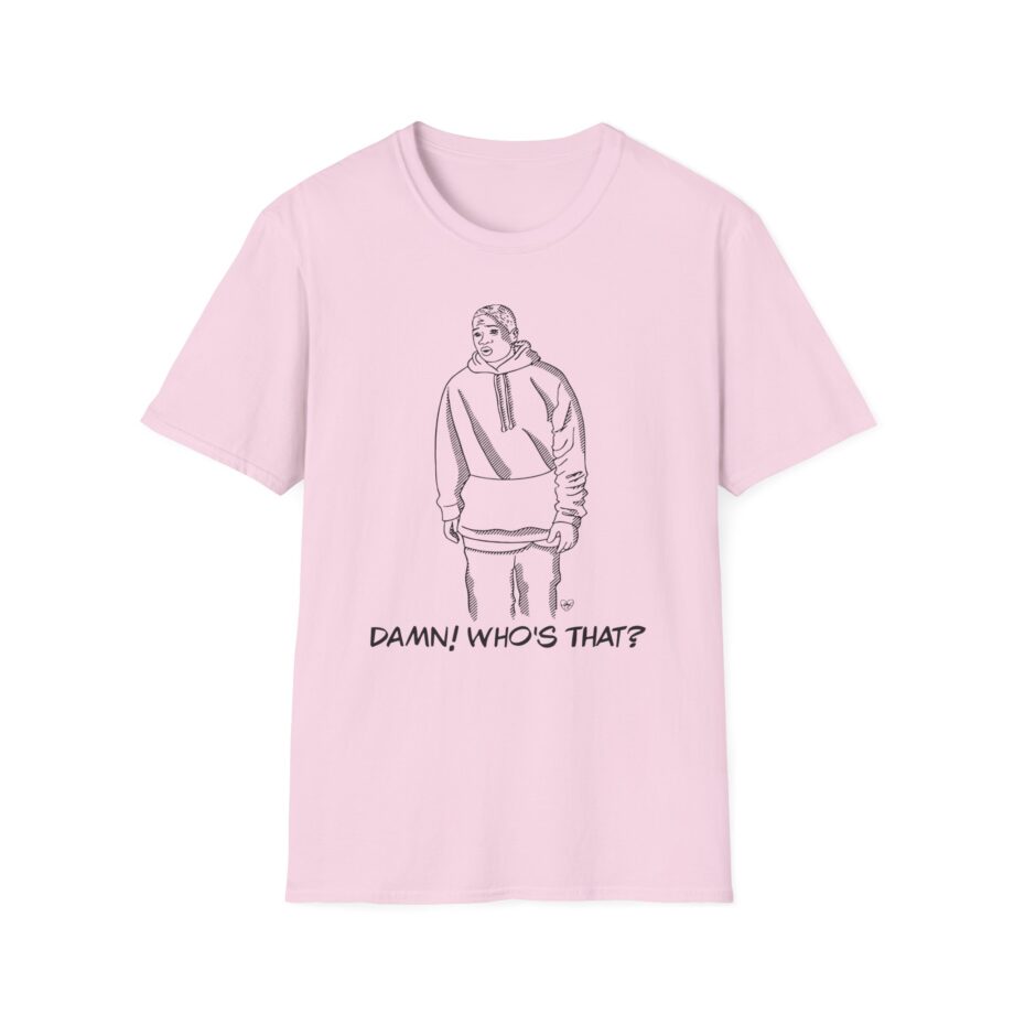 Talkville Damn! Who's That Unisex Softstyle T-shirt