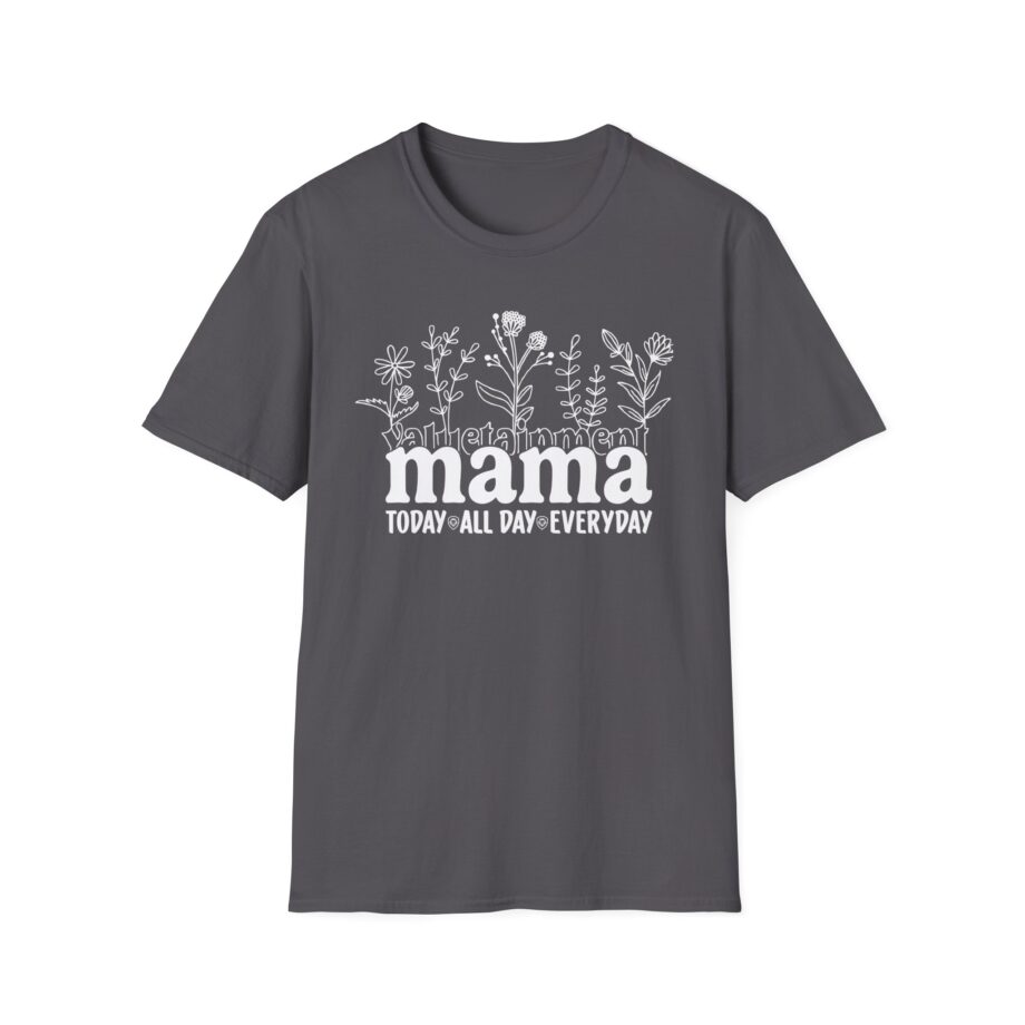 Valuetainment Future Looks Bright Lilac Everyday Vt Mama Unisex Softstyle T-shirt