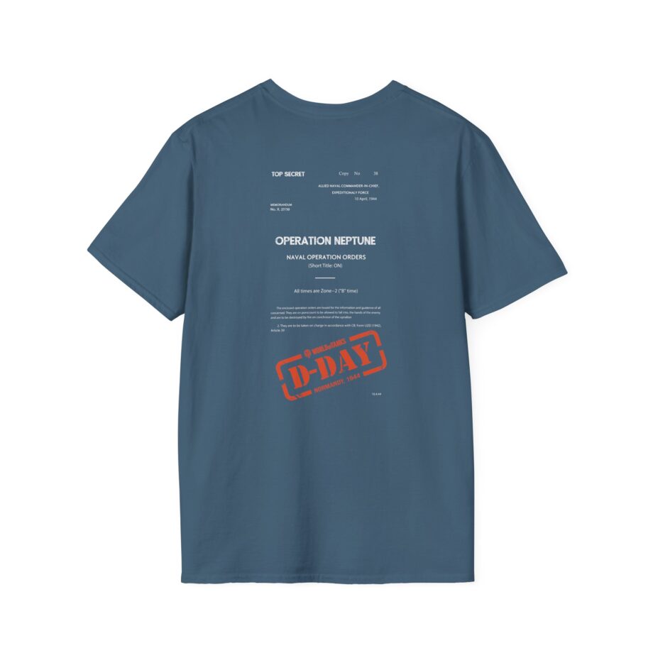 World of Tank Wot D-day Top Secret Unisex Softstyle T-Shirt