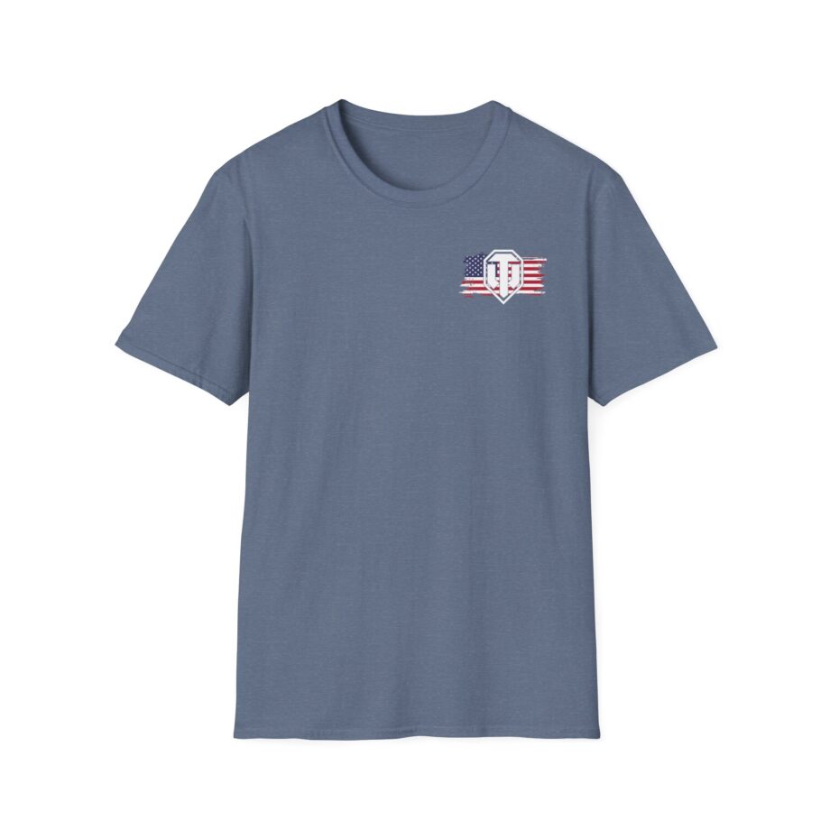 World of Tank Wot July 4th Eagle Unisex Softstyle T-Shirt