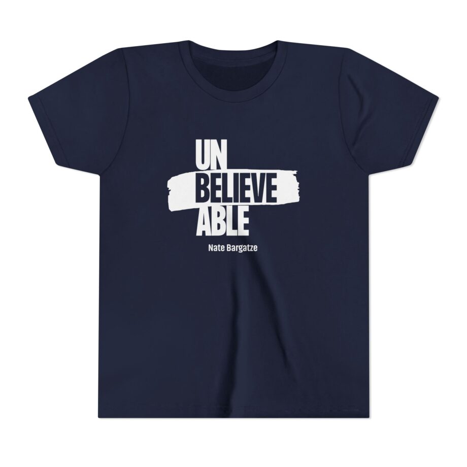 Nate Bargatze  Unbelievable Youth Short Sleeve Tee