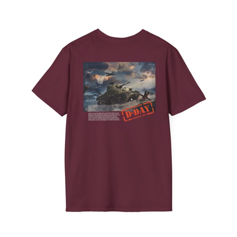 World of Tank Wot D-day Unisex Softstyle T-Shirt