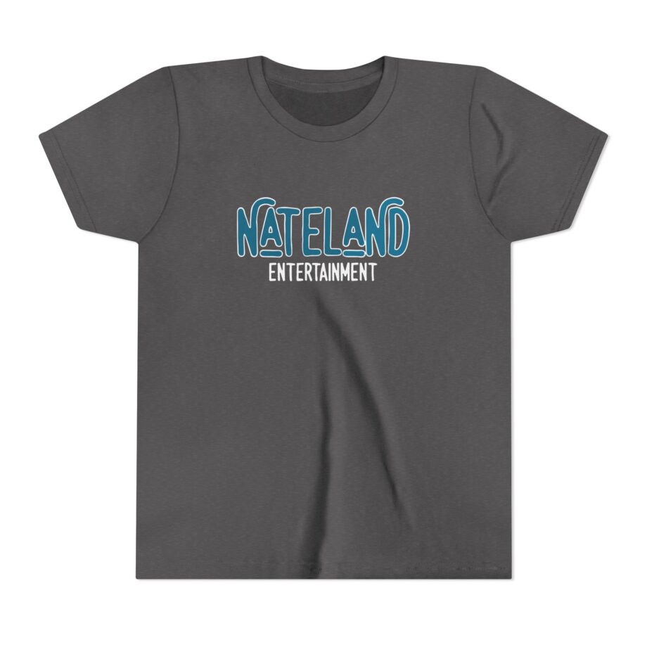 Nate Bargatze  Nateland Entertainment Youth Short Sleeve Tee