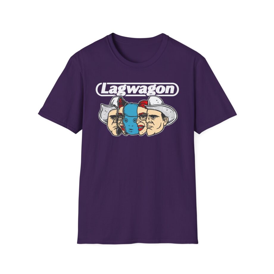 Lagwagon Faces of the Wagon Unisex Softstyle T-shirt