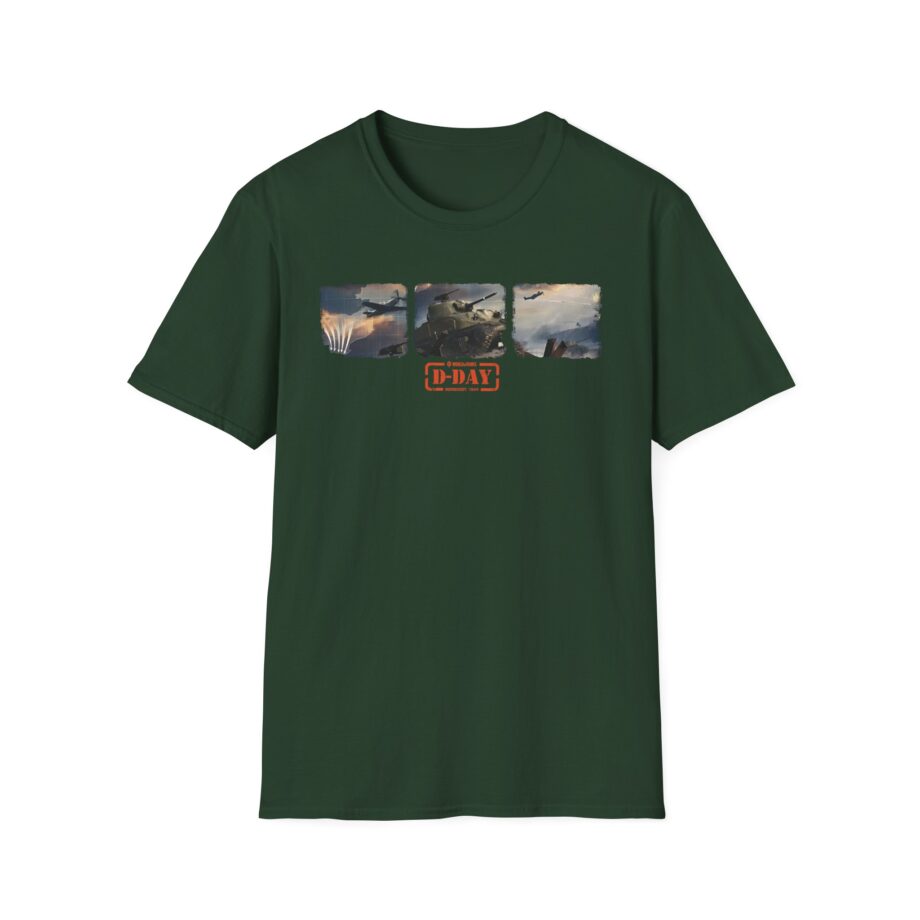 World of Tank Wot D-day Unisex Softstyle T-Shirt