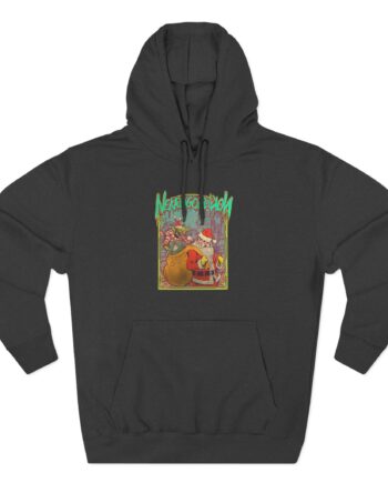 Nekrogoblikon 2023 Xmas Three-Panel Fleece Hoodie